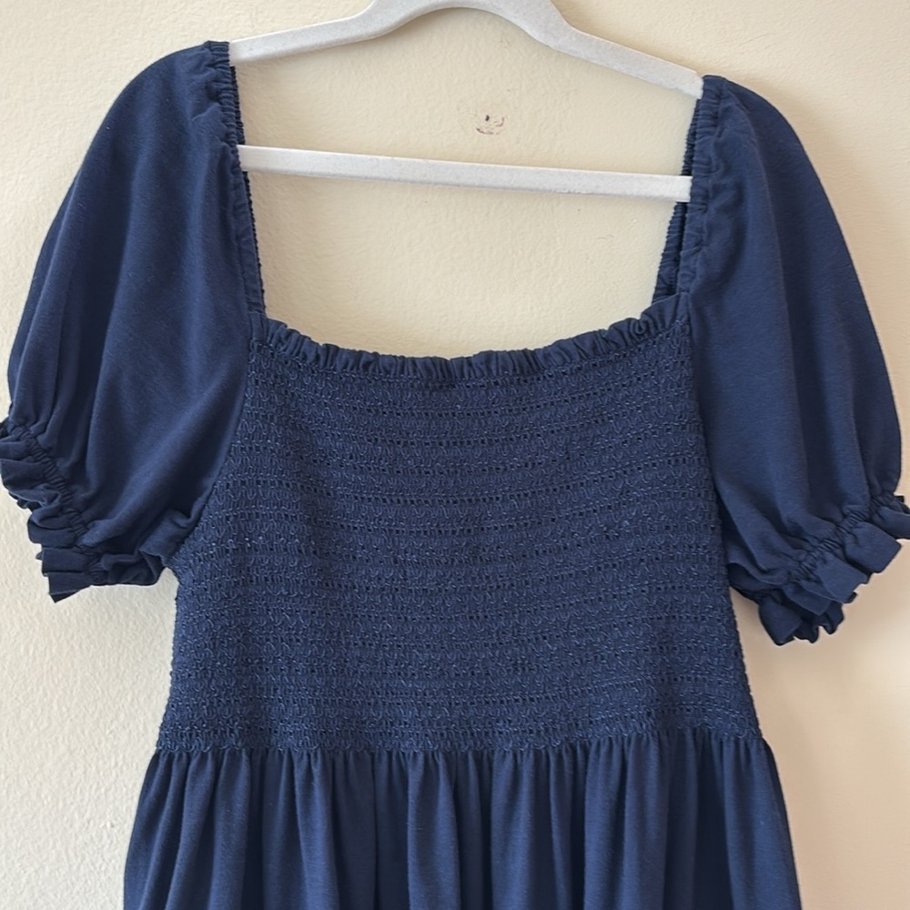Polo by Ralph Lauren Navy Cotton Jersey Dress XL 16